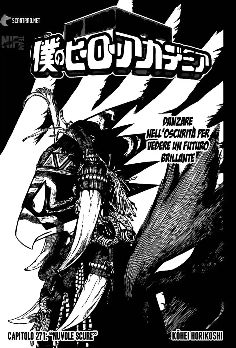 Boku no Hero Academia Capitolo 271 page 4