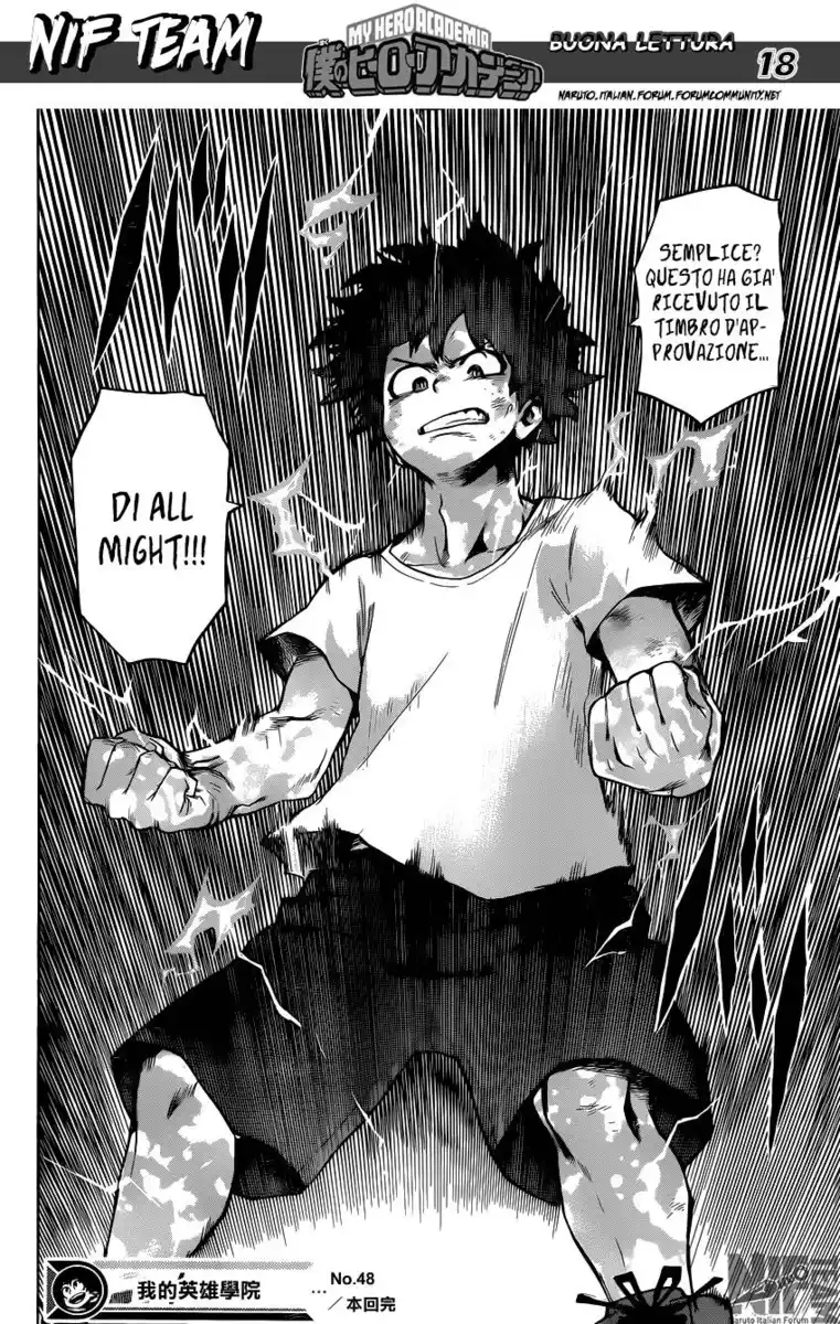 Boku no Hero Academia Capitolo 48 page 19