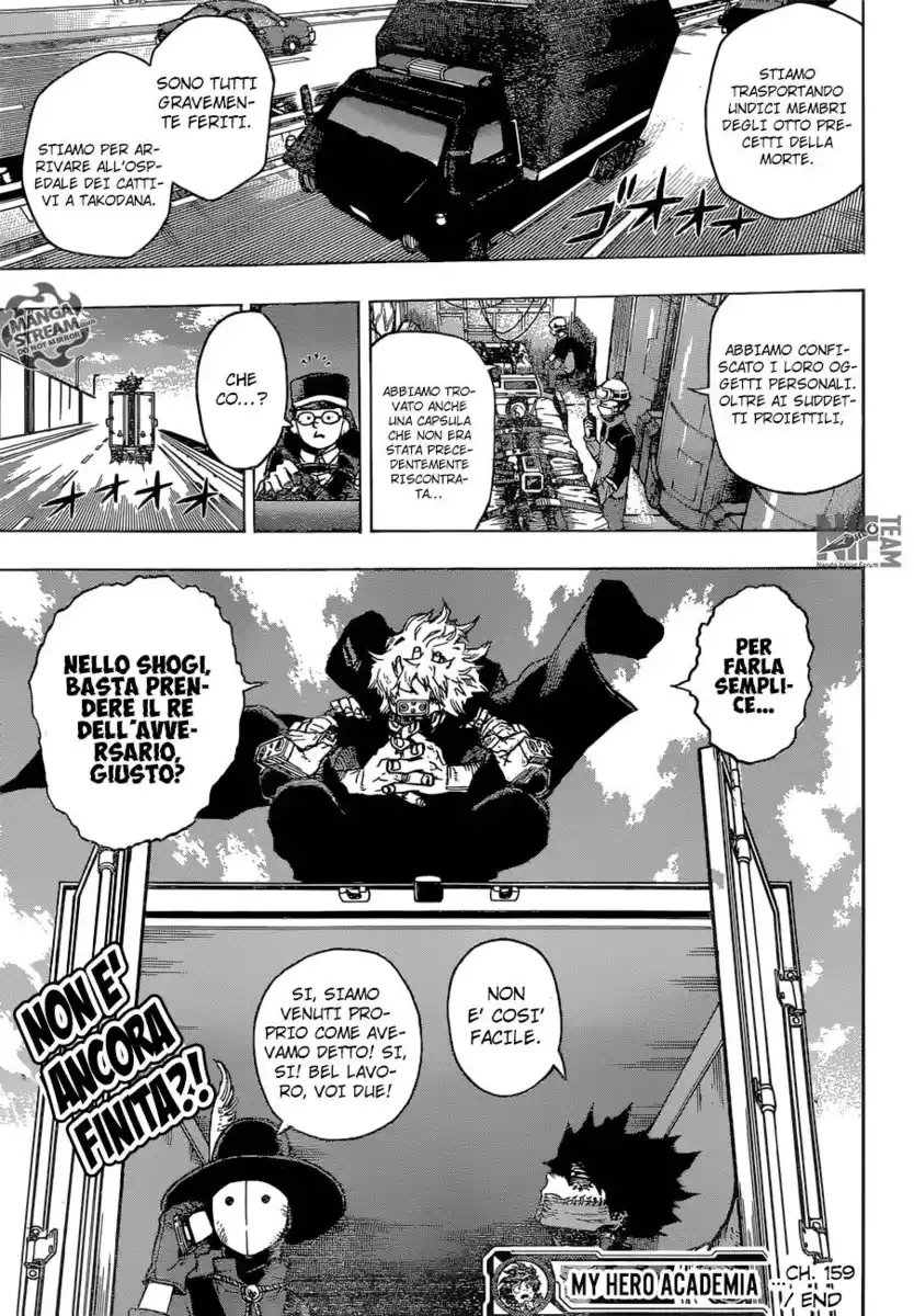 Boku no Hero Academia Capitolo 159 page 12