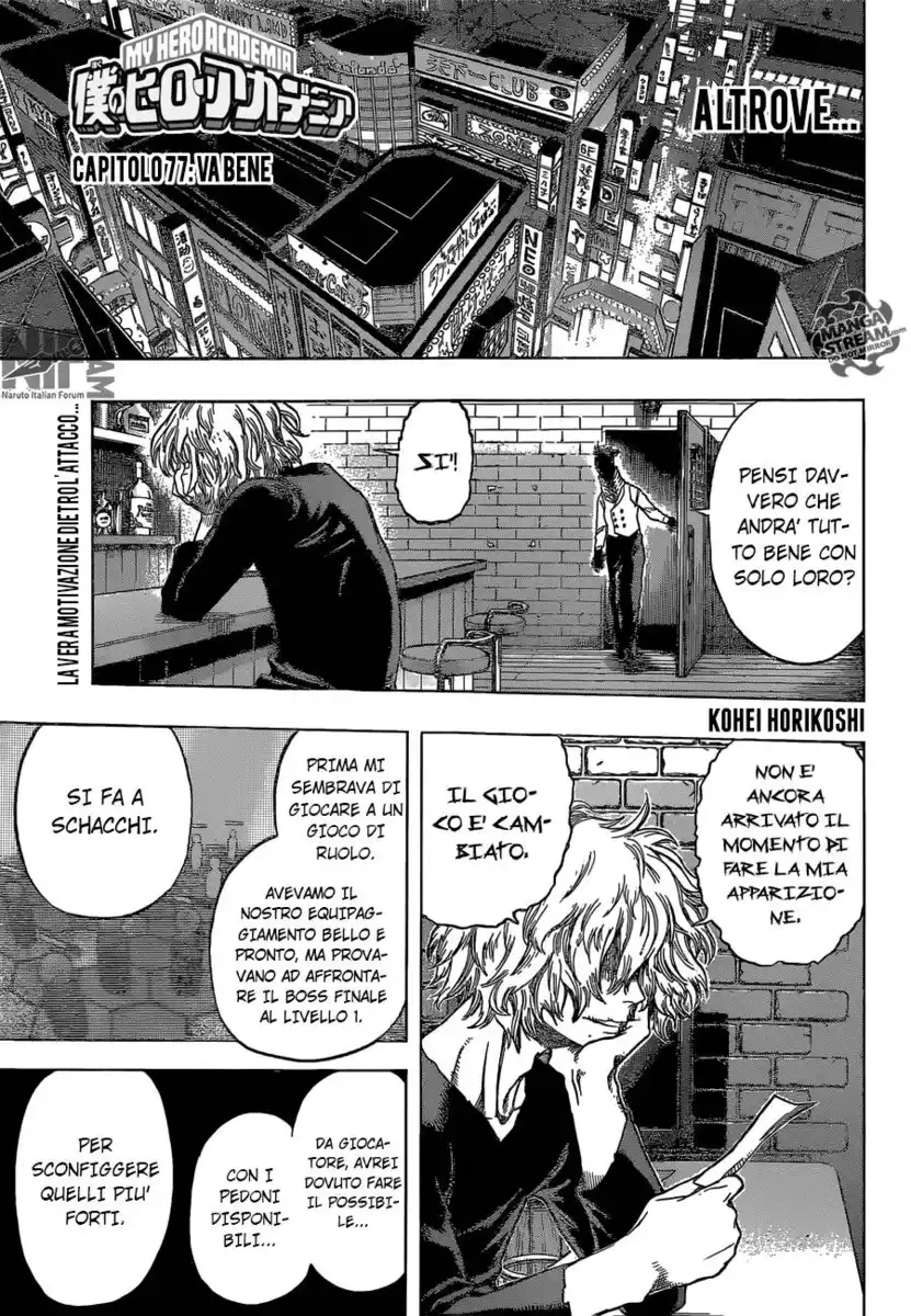 Boku no Hero Academia Capitolo 77 page 2