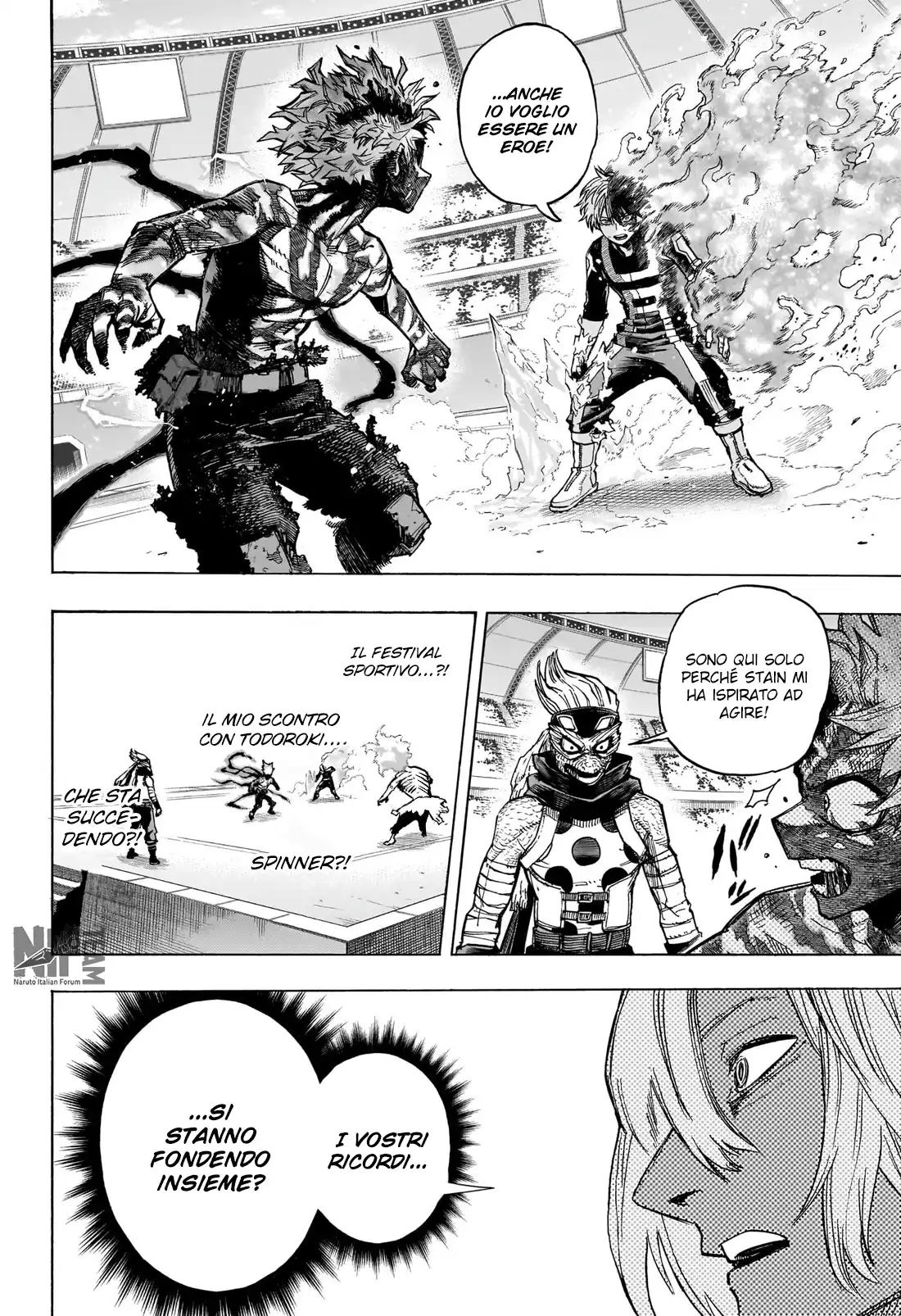 Boku no Hero Academia Capitolo 414 page 14