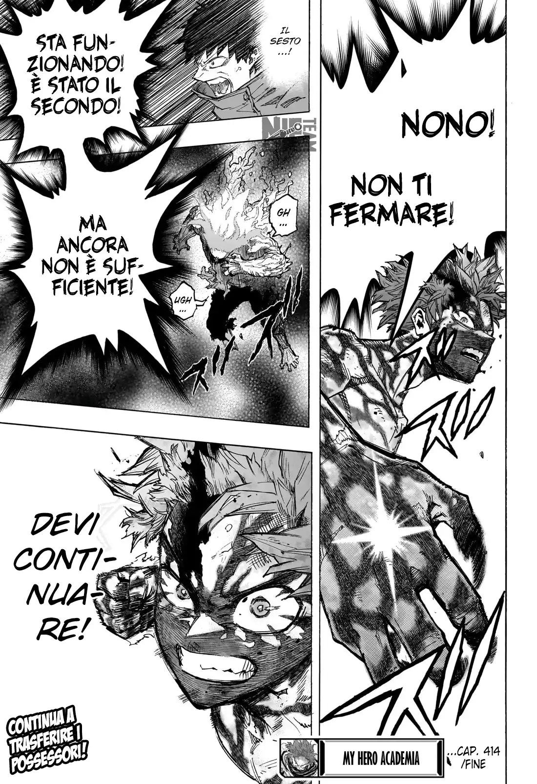 Boku no Hero Academia Capitolo 414 page 15