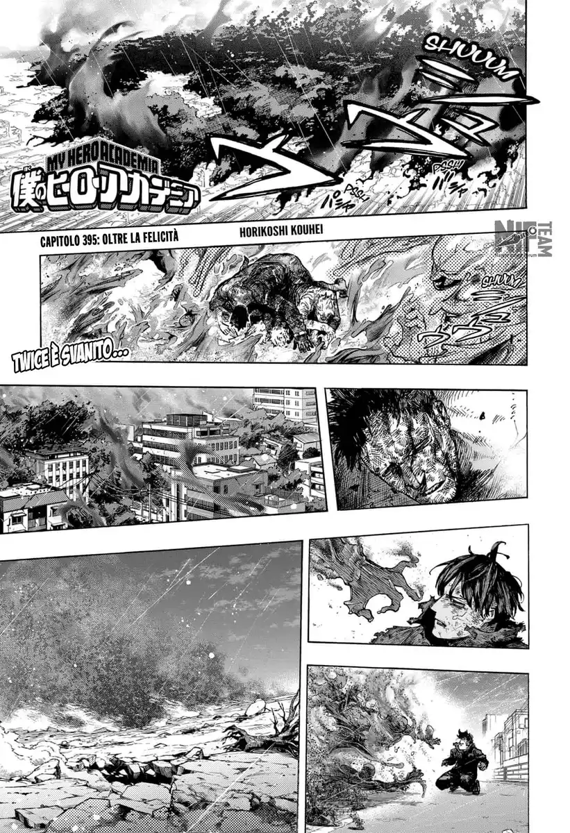 Boku no Hero Academia Capitolo 395 page 1