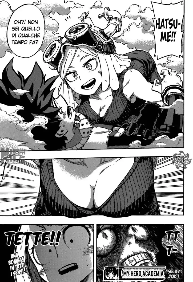 Boku no Hero Academia Capitolo 100 page 19