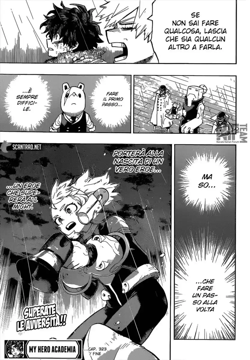 Boku no Hero Academia Capitolo 323 page 18