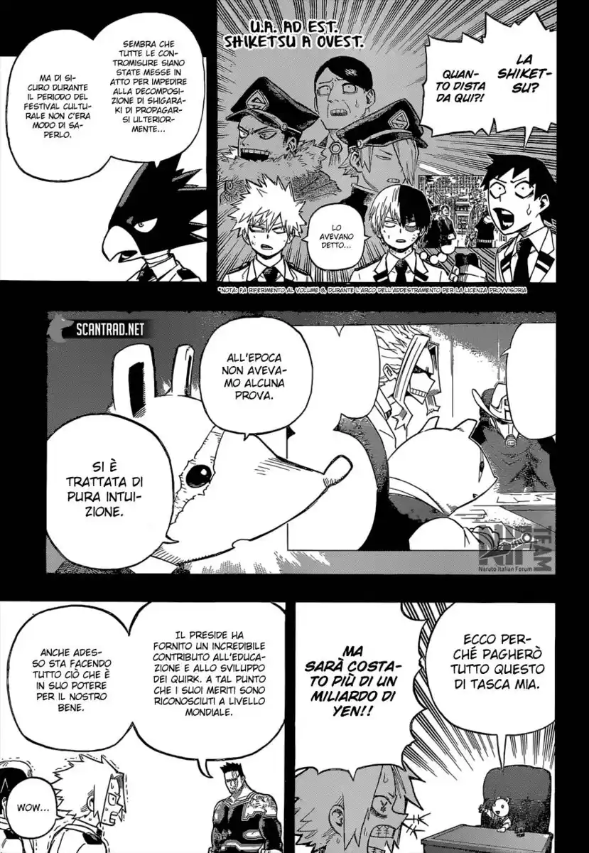 Boku no Hero Academia Capitolo 323 page 6