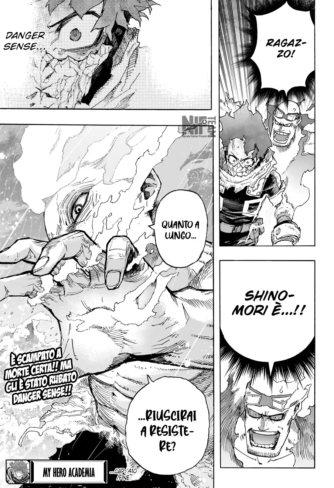 Boku no Hero Academia Capitolo 410 page 16