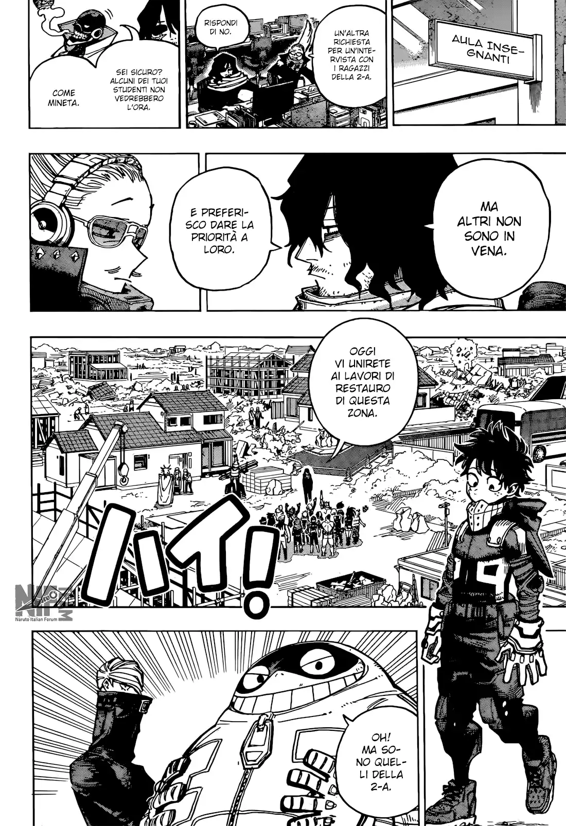 Boku no Hero Academia Capitolo 428 page 5