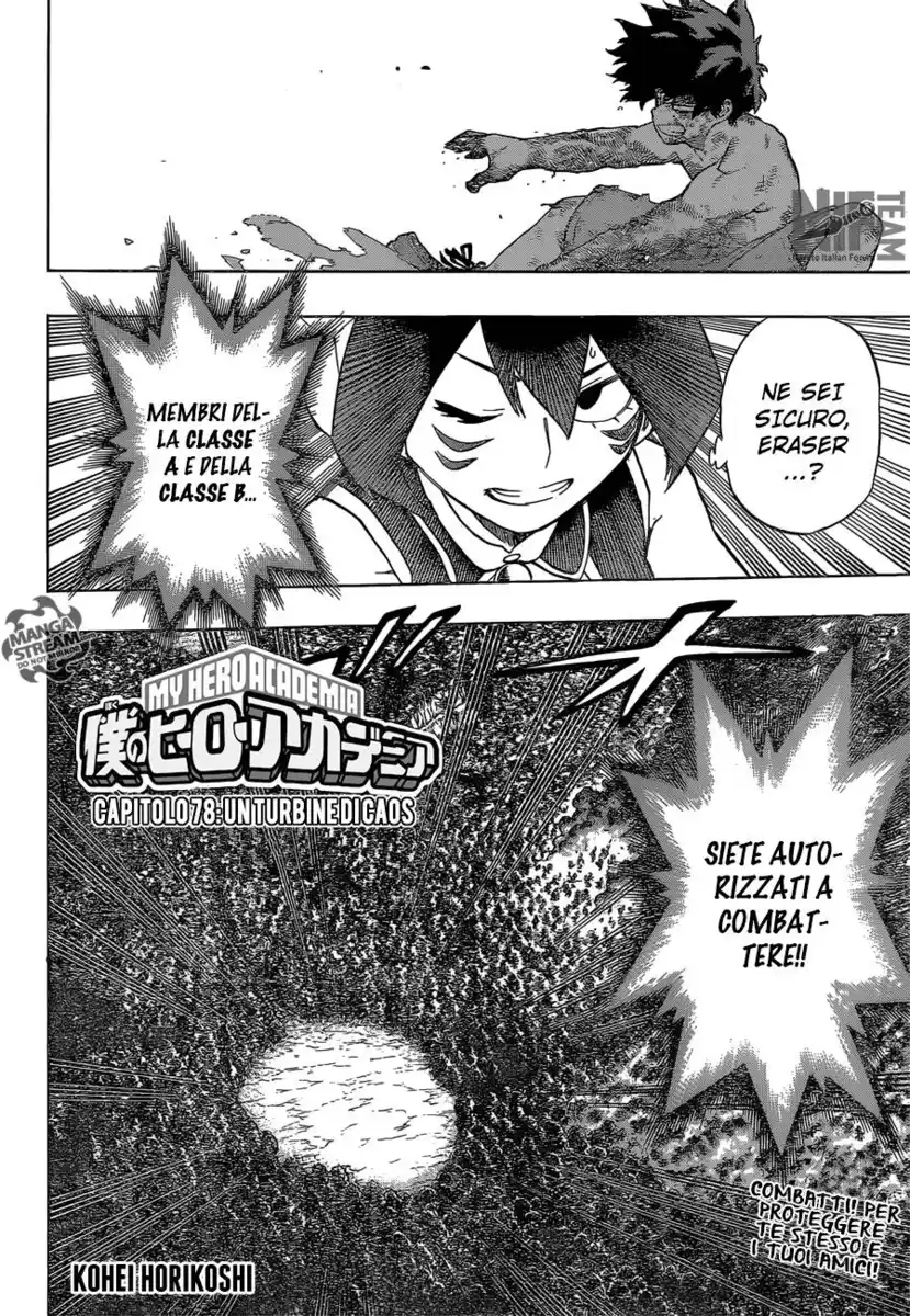 Boku no Hero Academia Capitolo 78 page 3