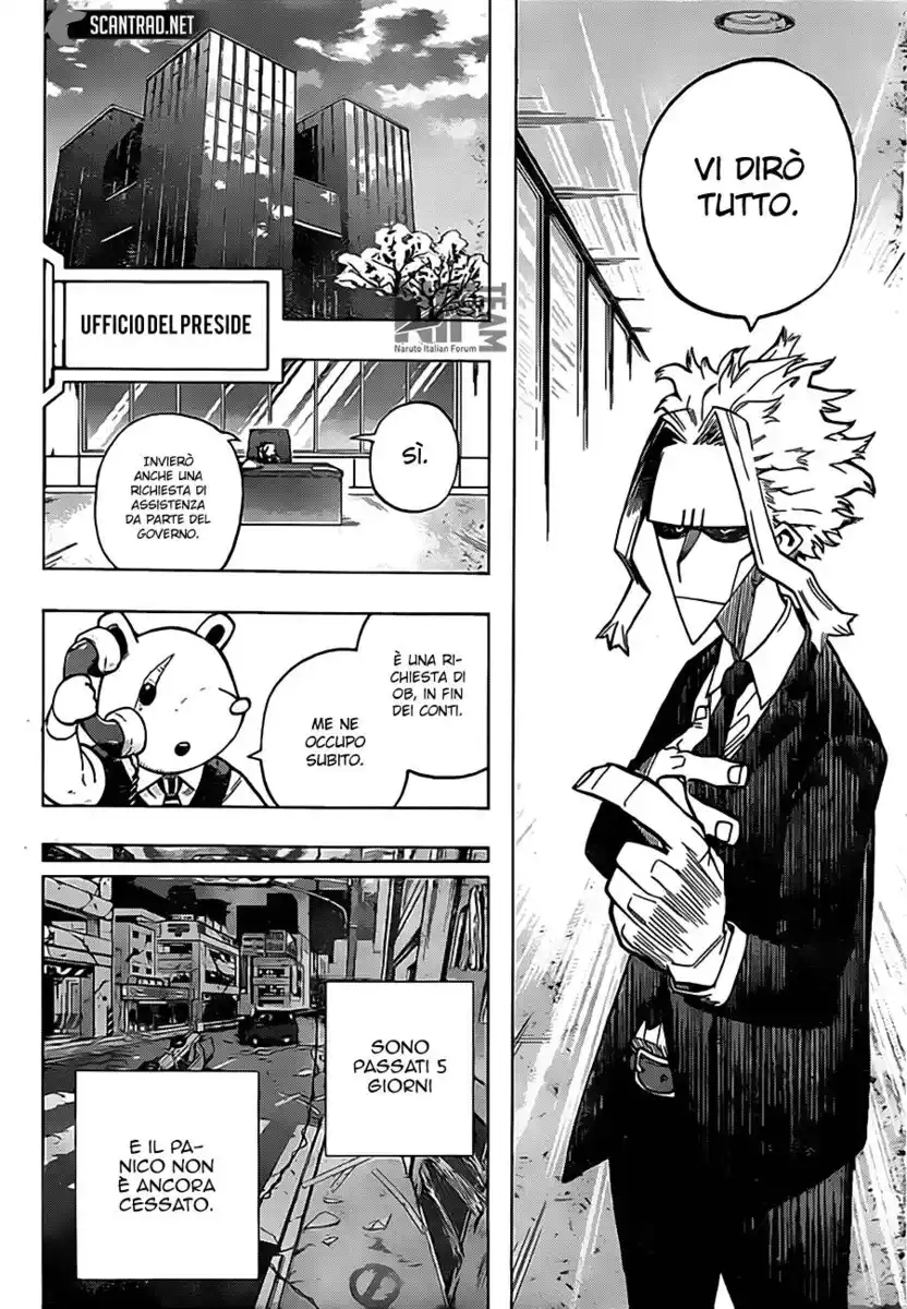 Boku no Hero Academia Capitolo 306 page 6