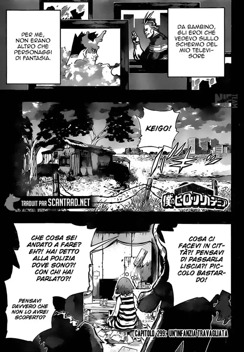 Boku no Hero Academia Capitolo 299 page 1