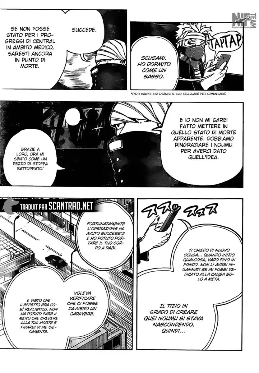 Boku no Hero Academia Capitolo 299 page 10