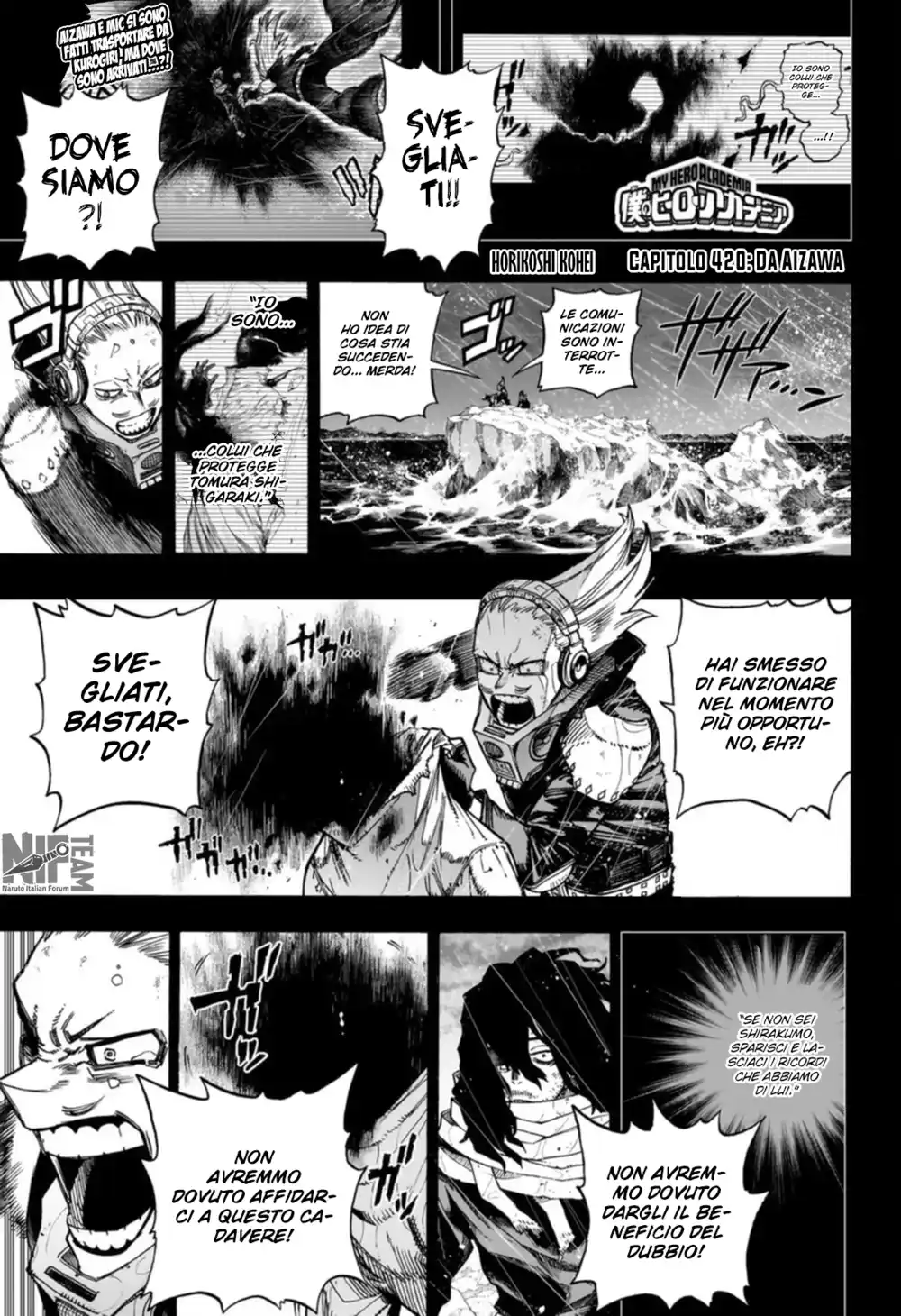 Boku no Hero Academia Capitolo 420 page 1