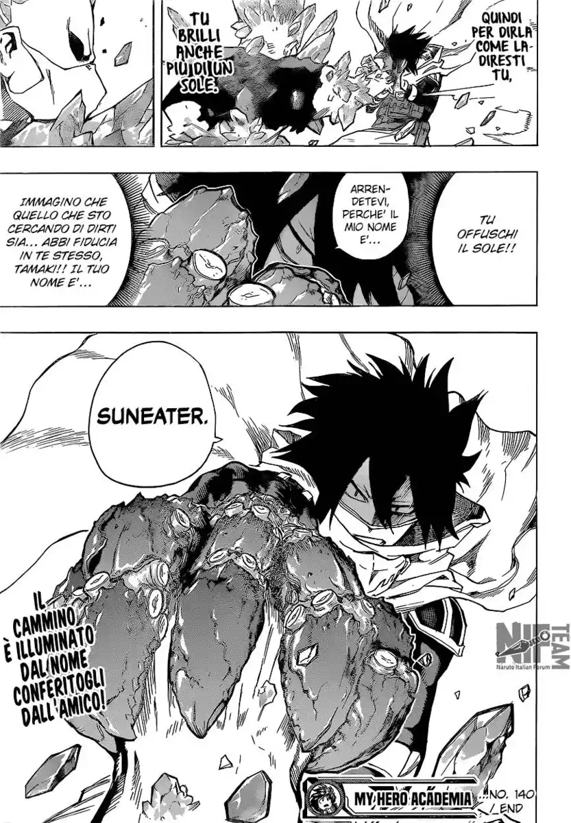 Boku no Hero Academia Capitolo 140 page 20