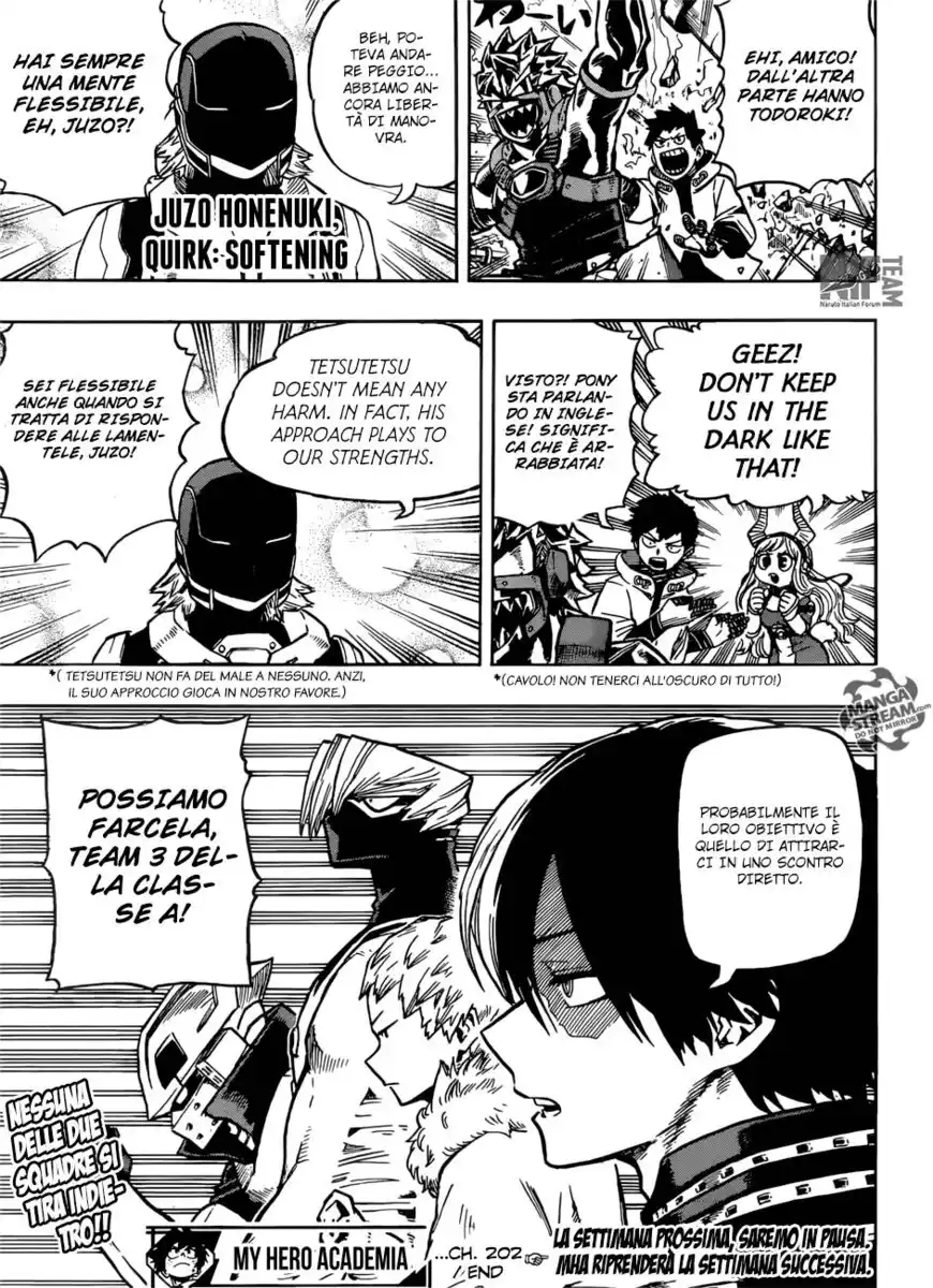 Boku no Hero Academia Capitolo 202 page 12