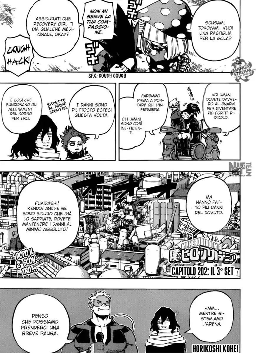 Boku no Hero Academia Capitolo 202 page 2