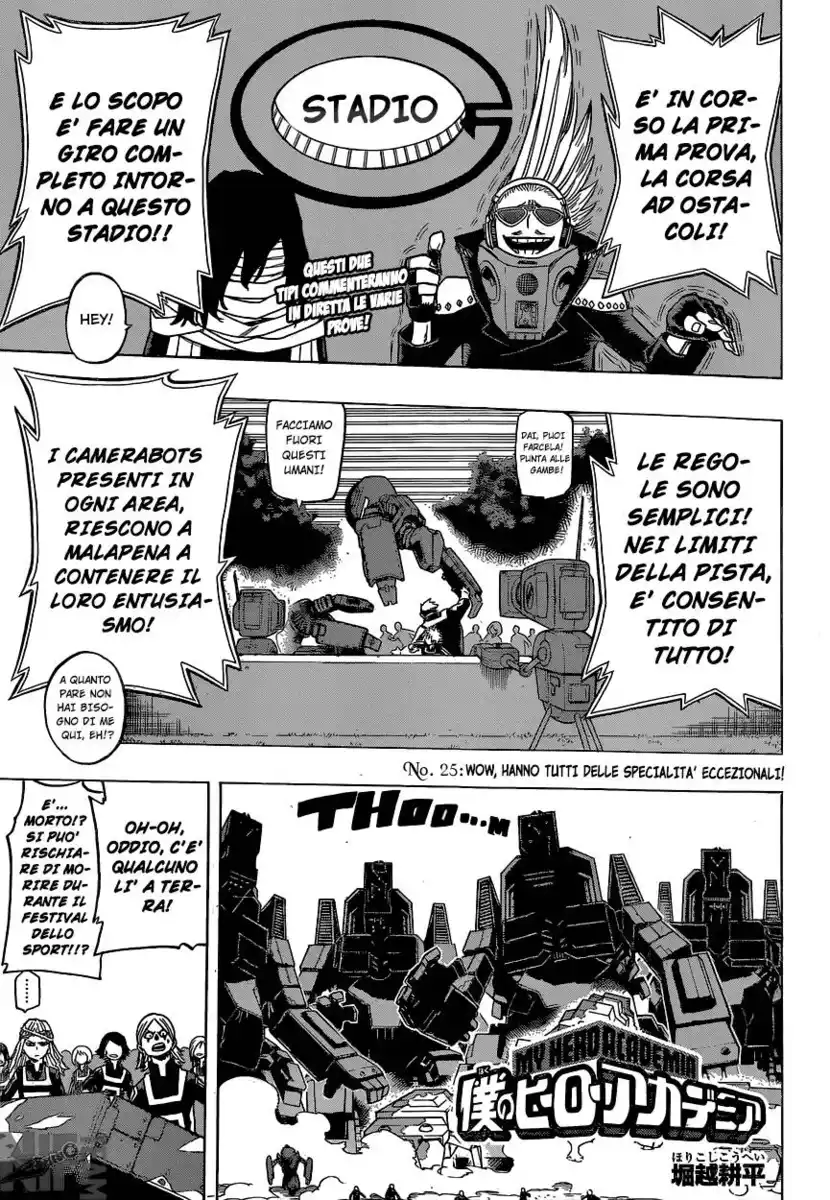 Boku no Hero Academia Capitolo 25 page 2