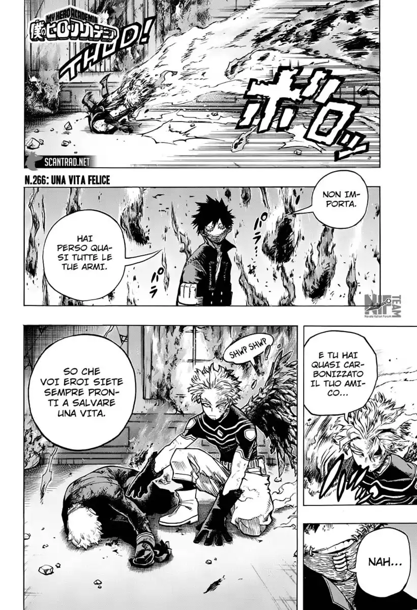 Boku no Hero Academia Capitolo 266 page 3