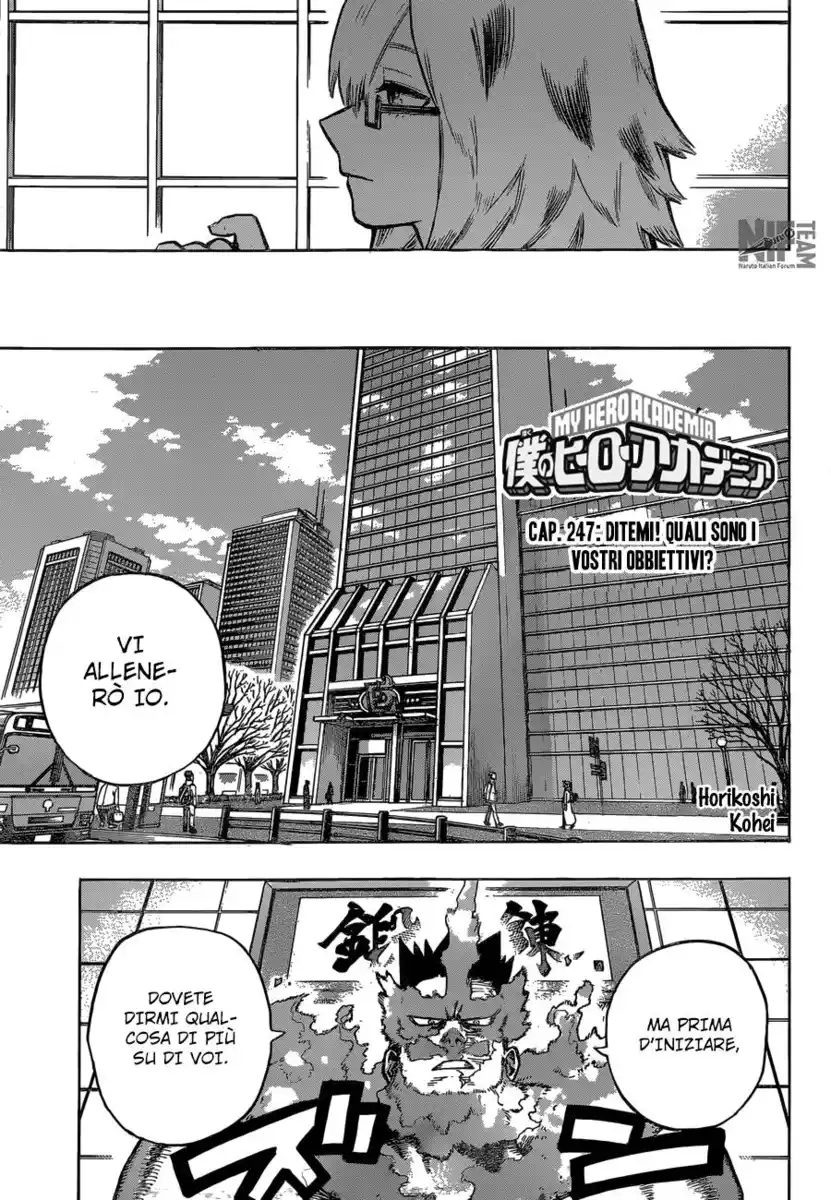 Boku no Hero Academia Capitolo 247 page 2