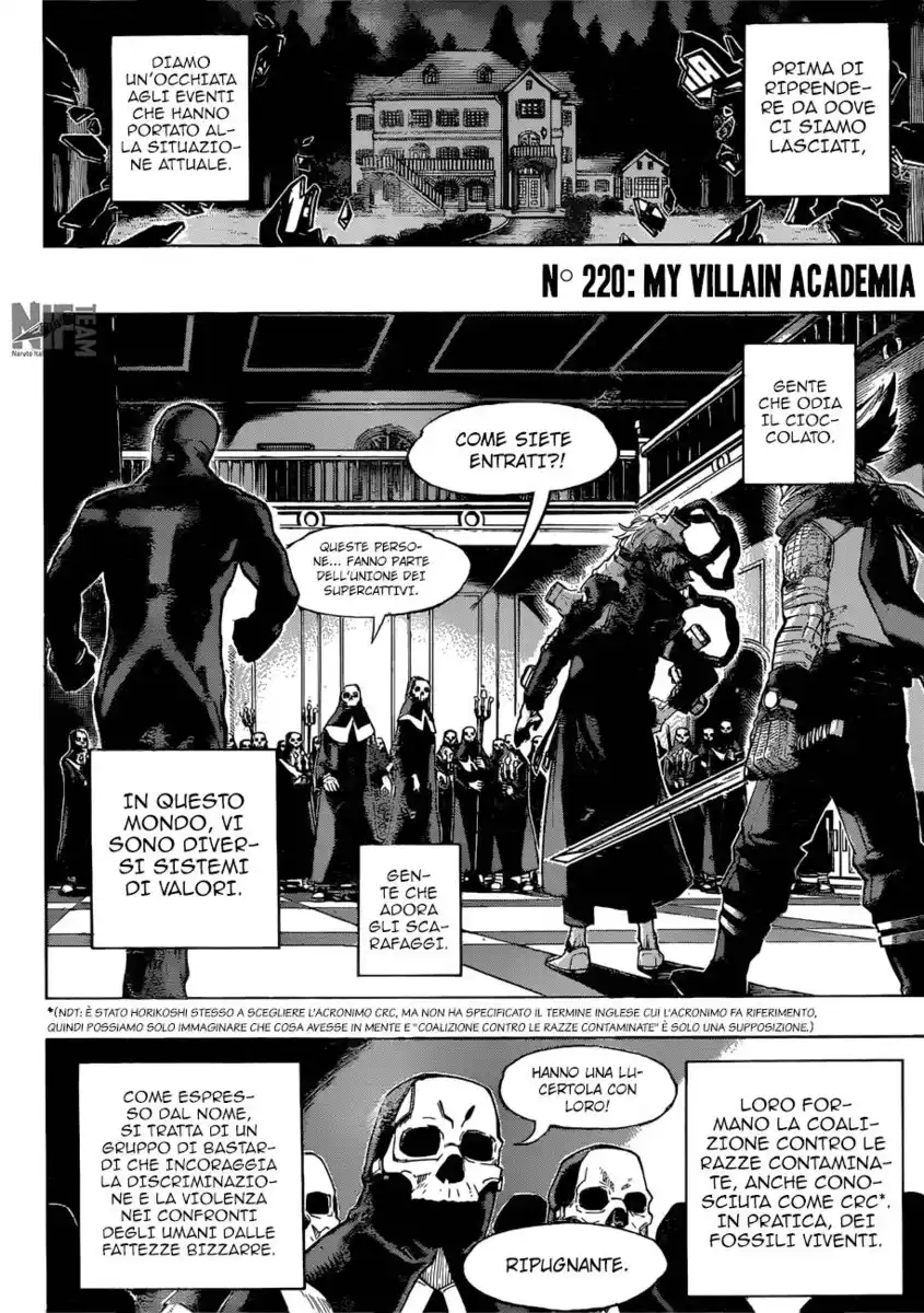 Boku no Hero Academia Capitolo 220 page 3