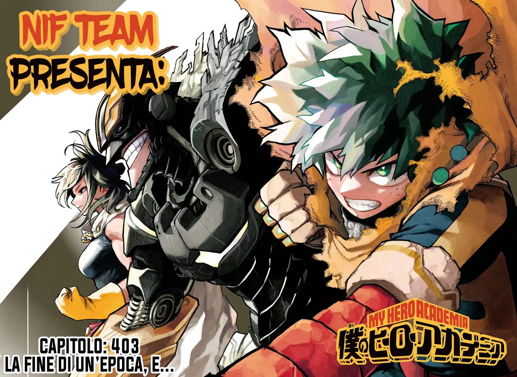 Boku no Hero Academia Capitolo 403 page 3