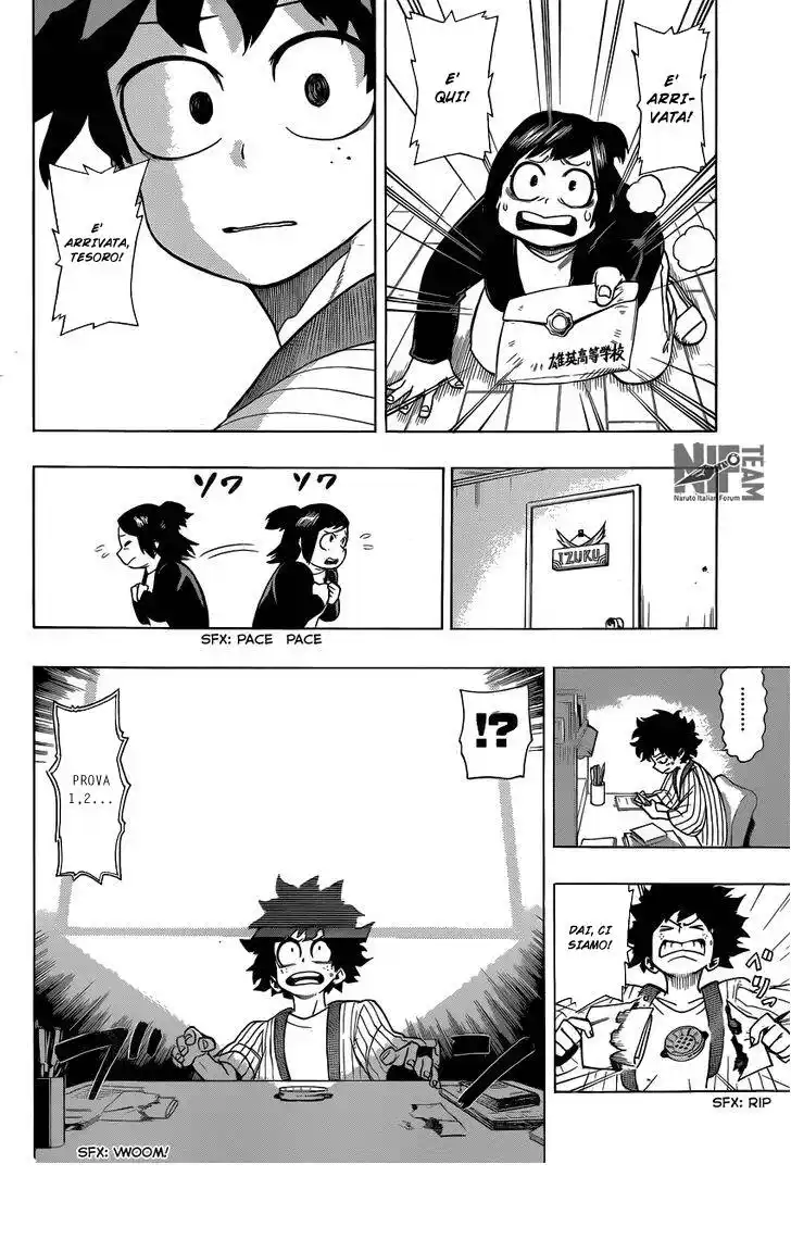 Boku no Hero Academia Capitolo 04 page 13