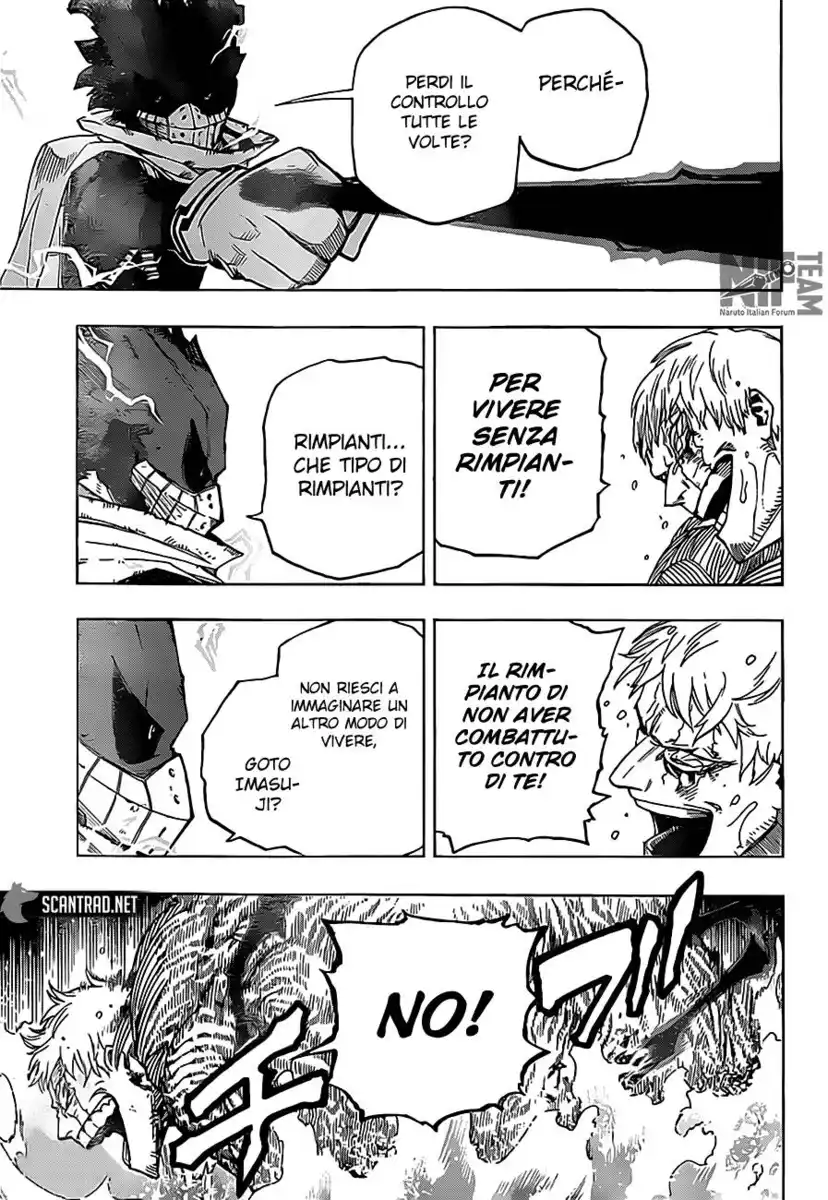 Boku no Hero Academia Capitolo 308 page 13