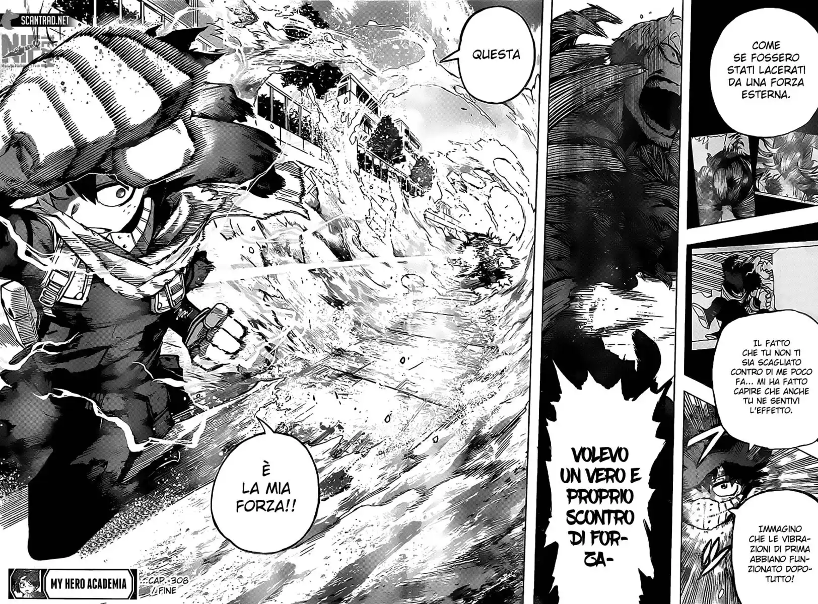 Boku no Hero Academia Capitolo 308 page 16