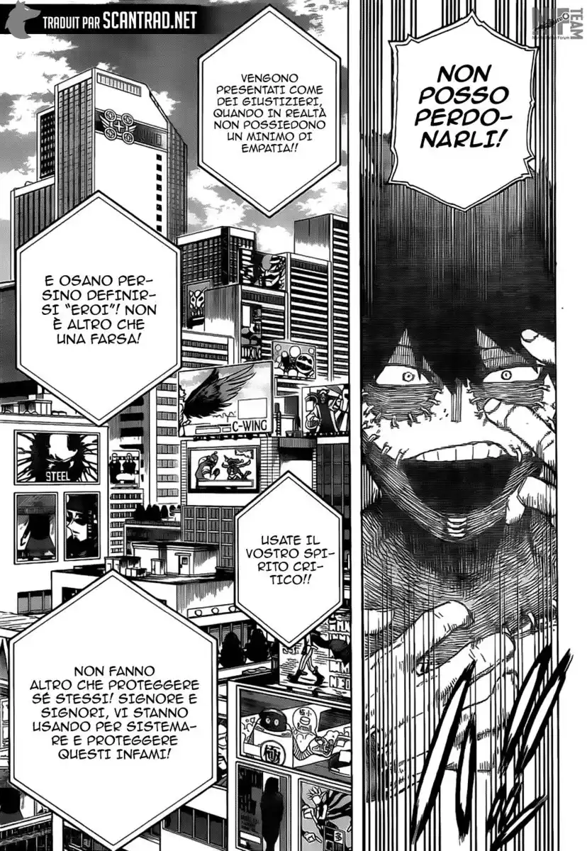 Boku no Hero Academia Capitolo 291 page 12