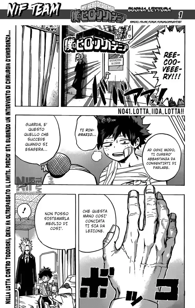 Boku no Hero Academia Capitolo 41 page 2