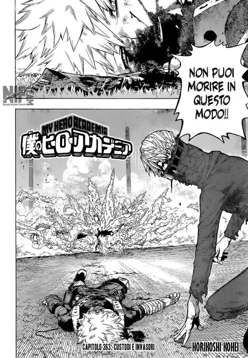 Boku no Hero Academia Capitolo 363 page 3