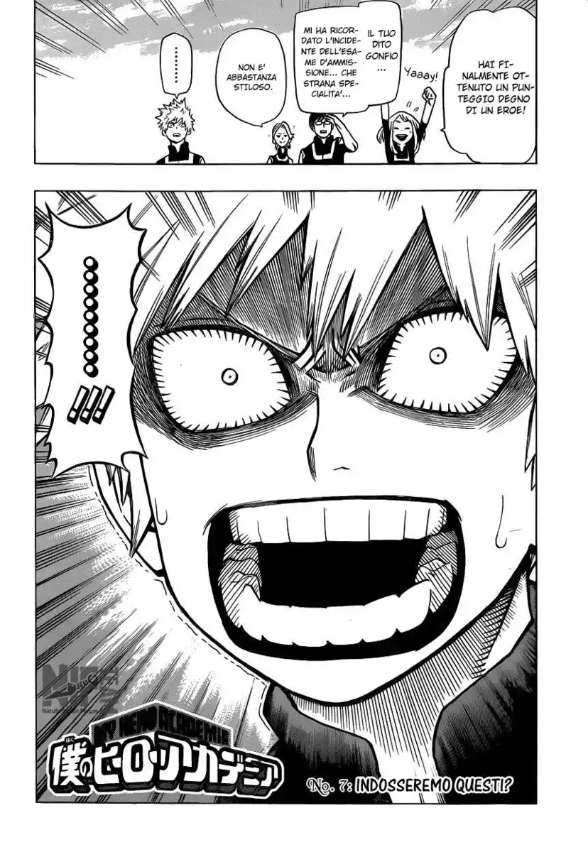 Boku no Hero Academia Capitolo 07 page 3