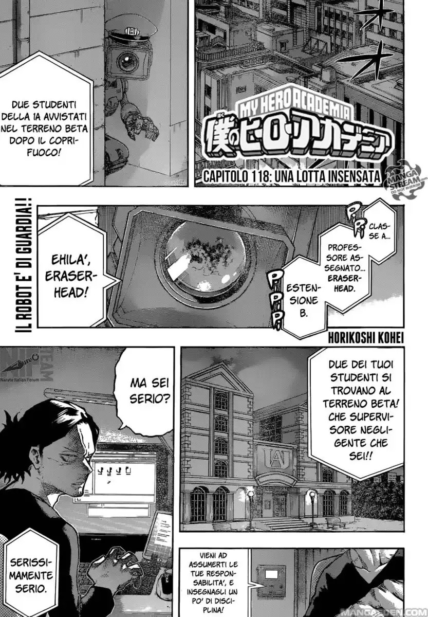 Boku no Hero Academia Capitolo 118 page 2