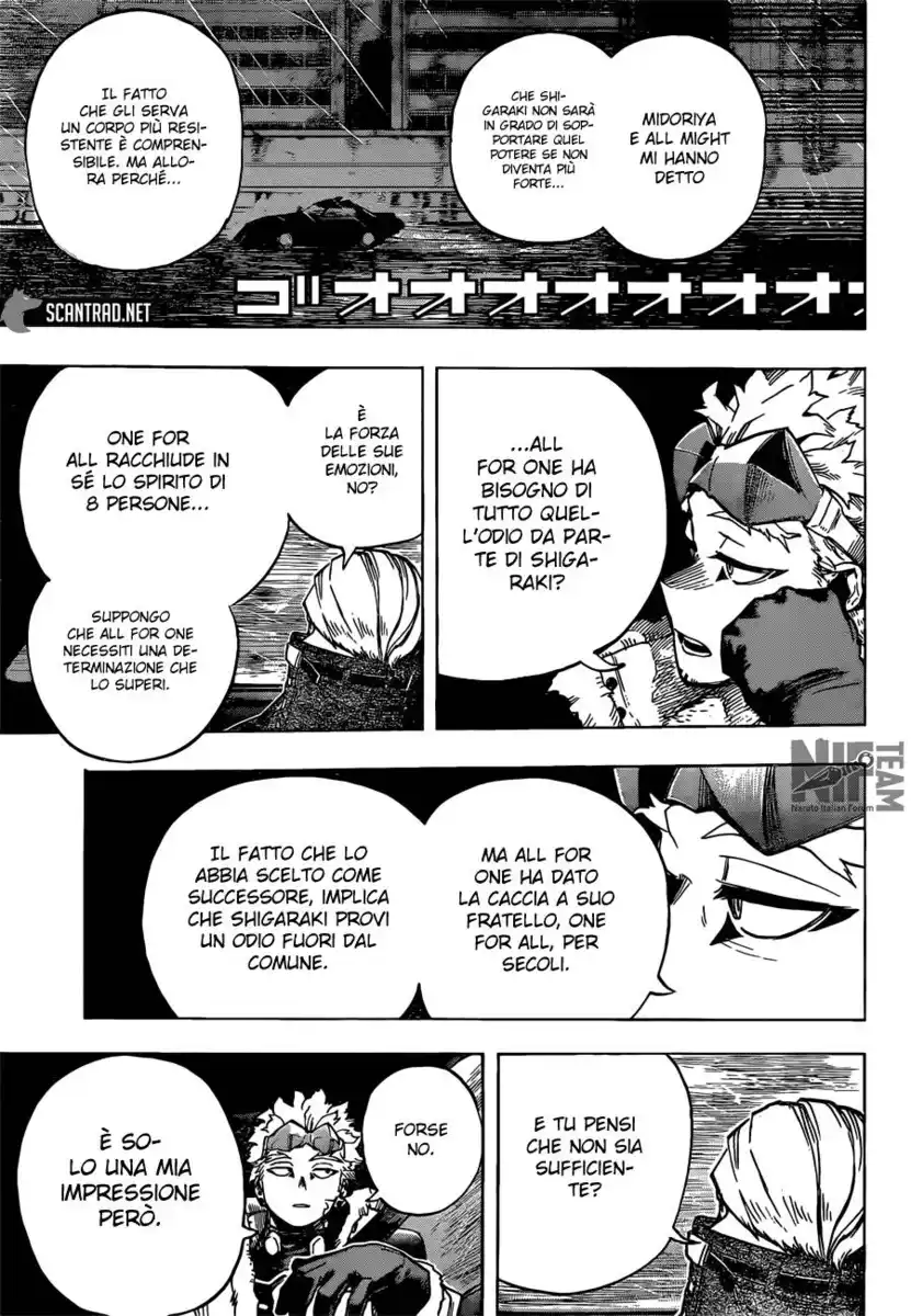 Boku no Hero Academia Capitolo 311 page 10