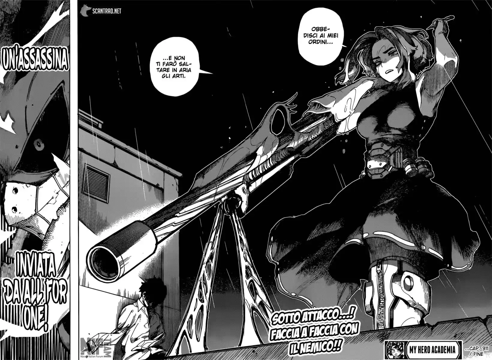 Boku no Hero Academia Capitolo 311 page 15