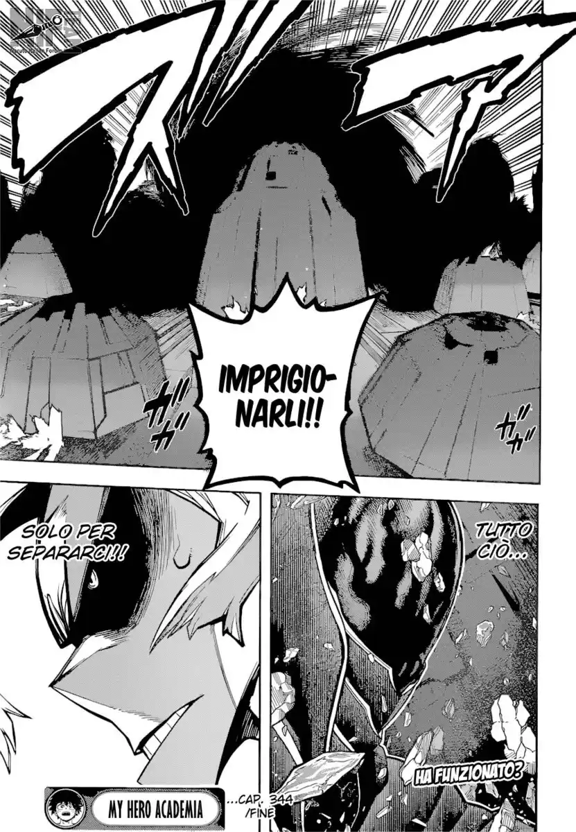 Boku no Hero Academia Capitolo 344 page 18