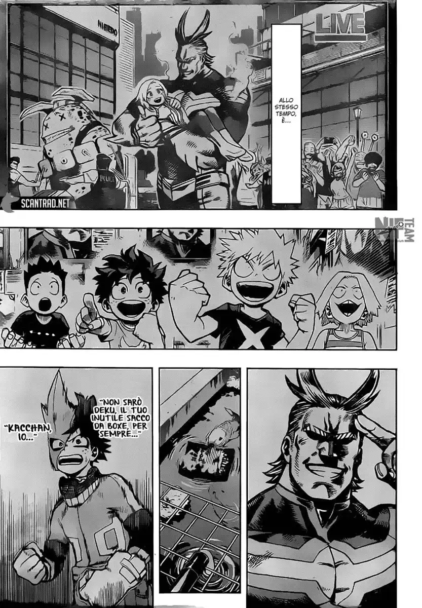 Boku no Hero Academia Capitolo 285 page 10