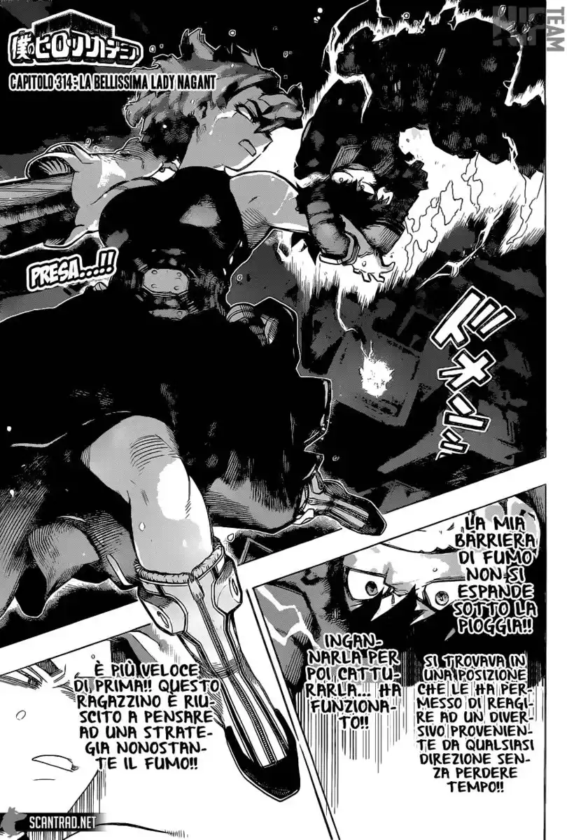 Boku no Hero Academia Capitolo 314 page 1