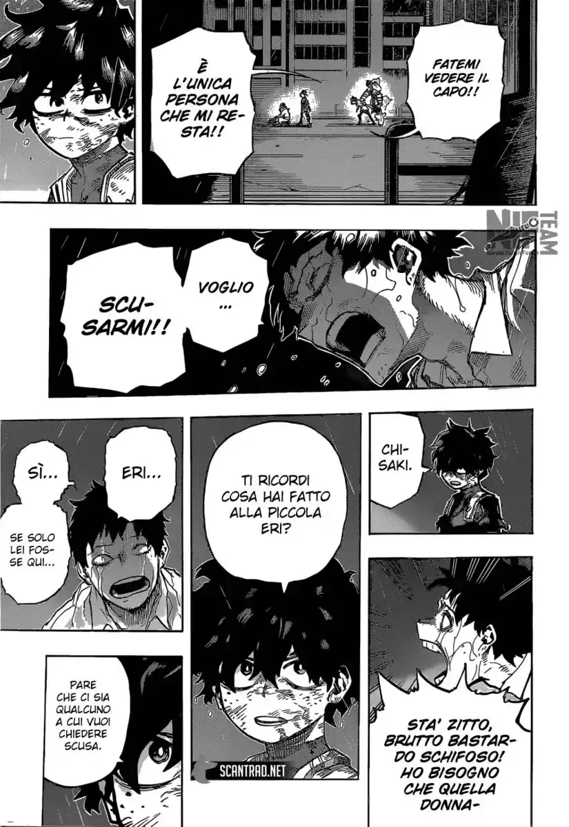 Boku no Hero Academia Capitolo 316 page 10