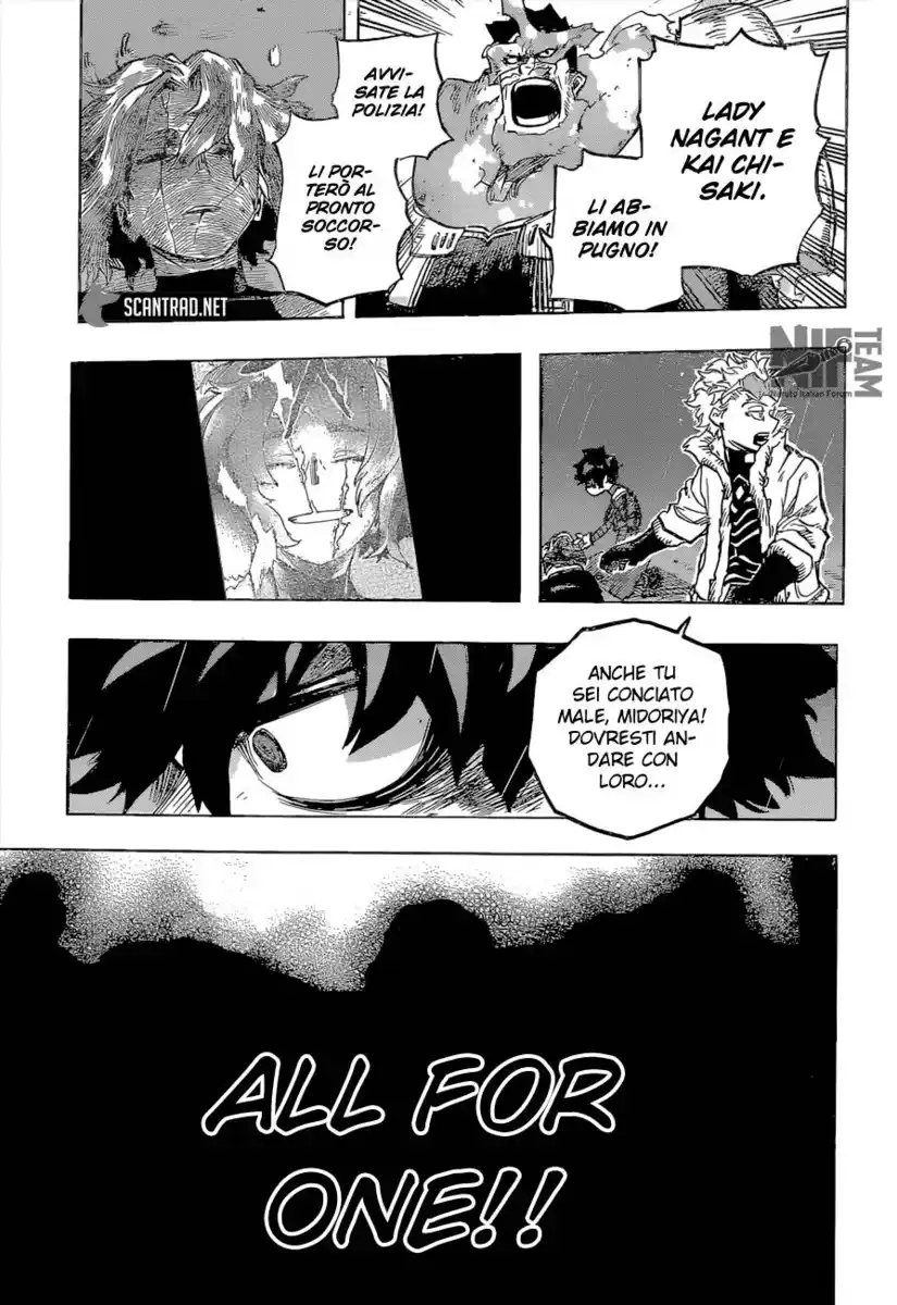 Boku no Hero Academia Capitolo 316 page 12