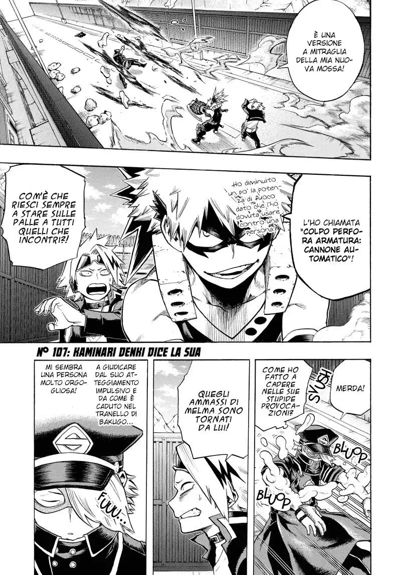 Boku no Hero Academia Capitolo 107 page 1