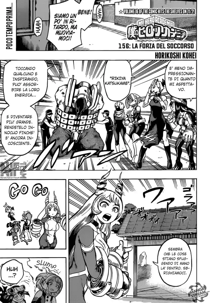 Boku no Hero Academia Capitolo 156 page 2