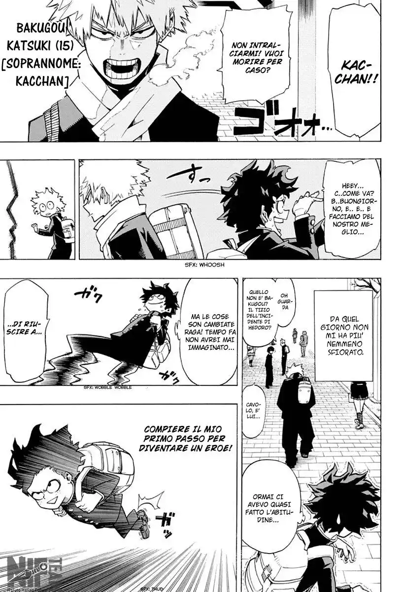 Boku no Hero Academia Capitolo 03 page 4