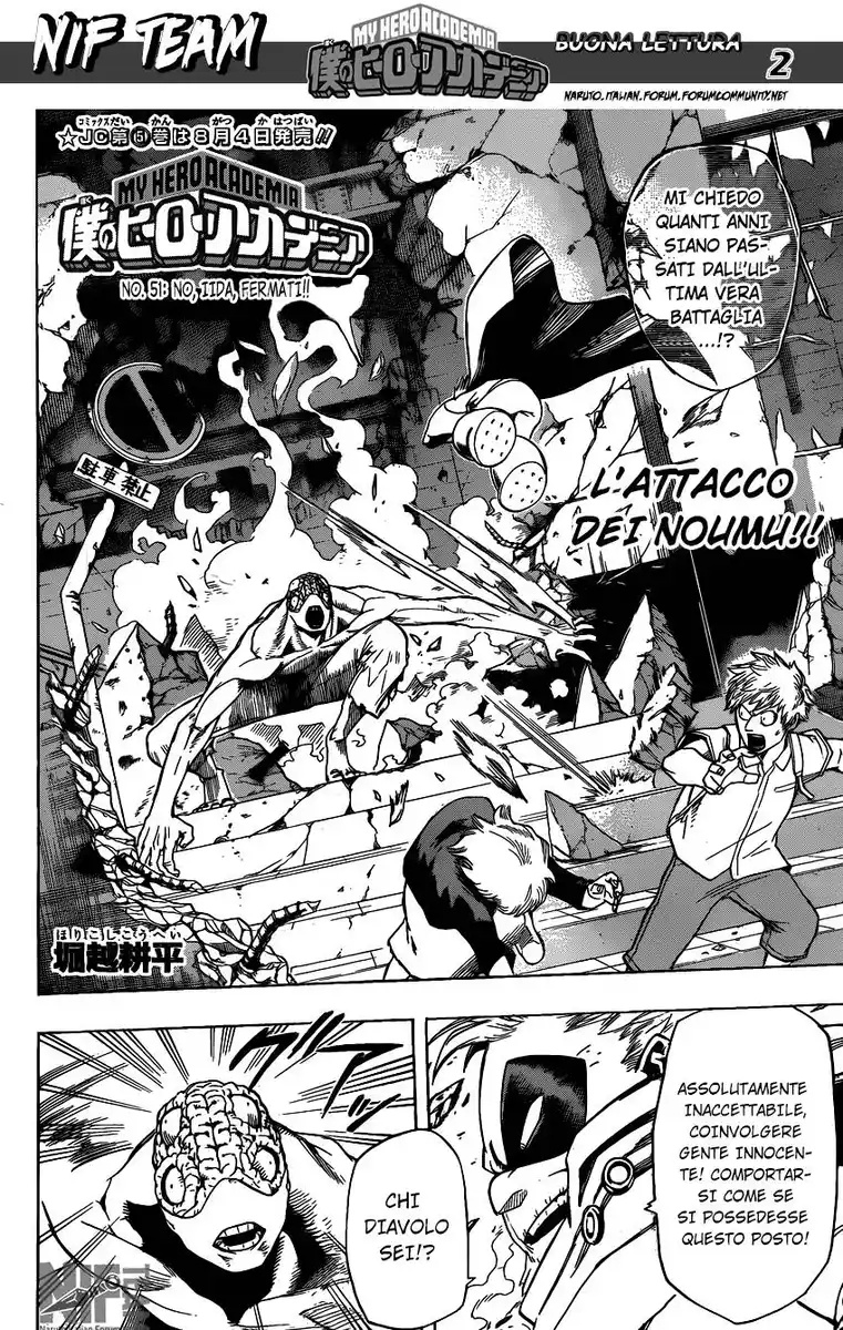 Boku no Hero Academia Capitolo 51 page 3