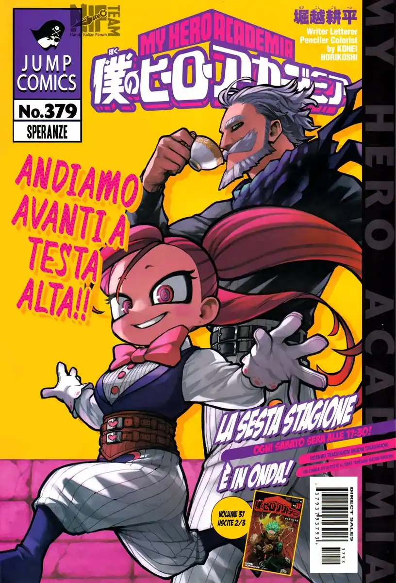 Boku no Hero Academia Capitolo 379 page 1