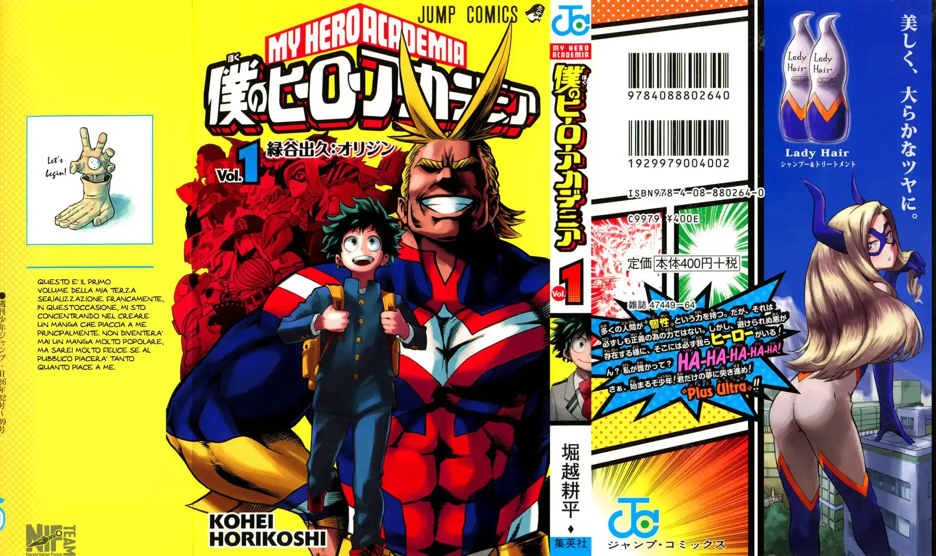 Boku no Hero Academia Capitolo 00 page 3