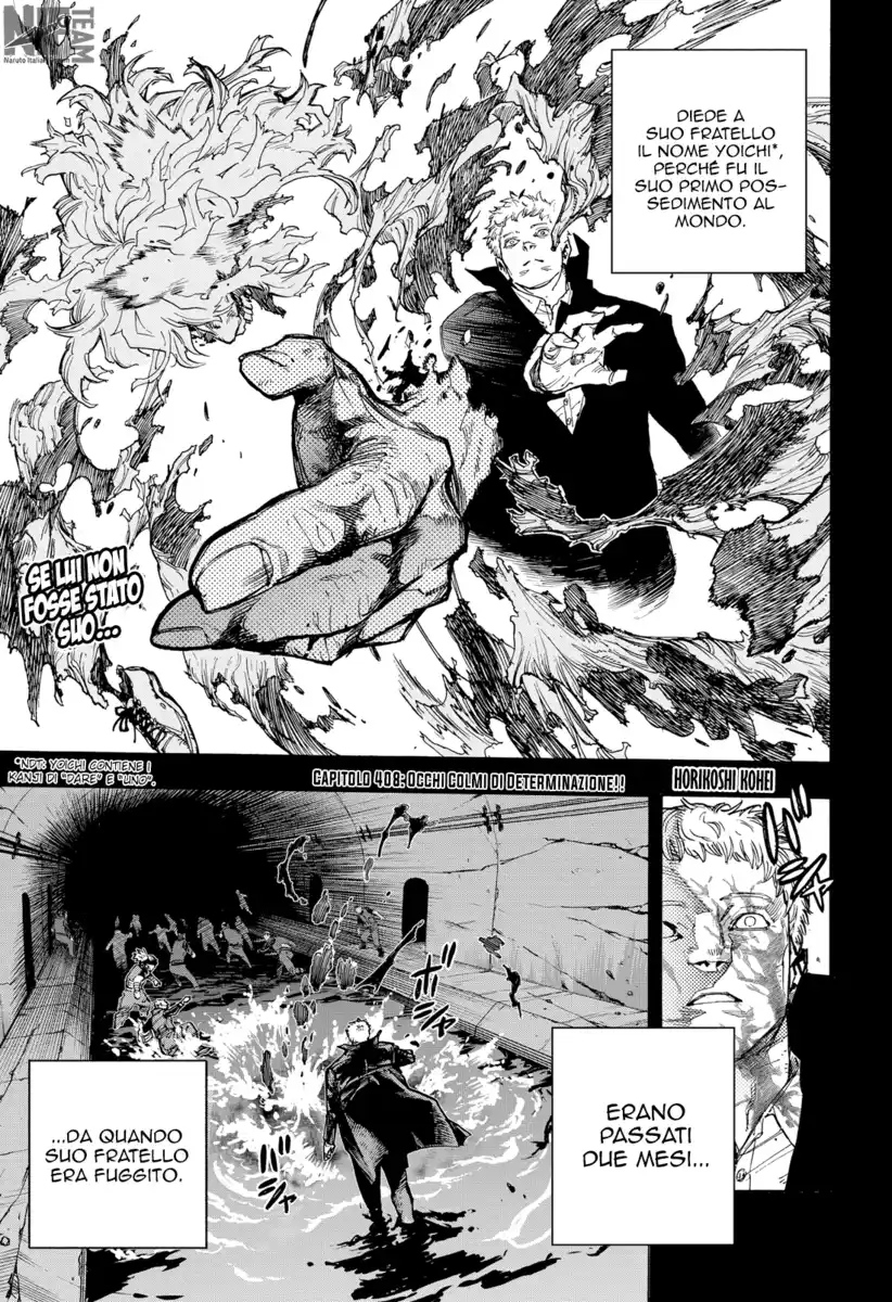 Boku no Hero Academia Capitolo 408 page 1