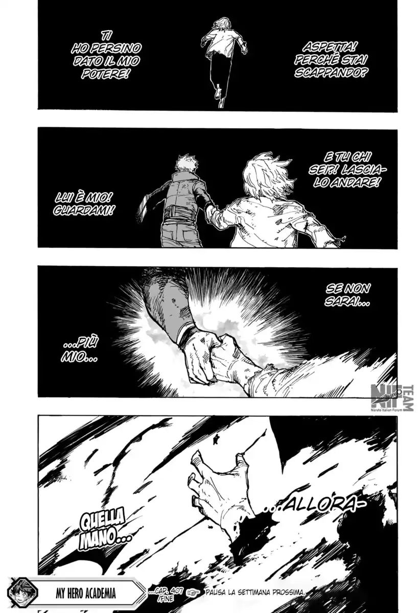 Boku no Hero Academia Capitolo 407 page 14