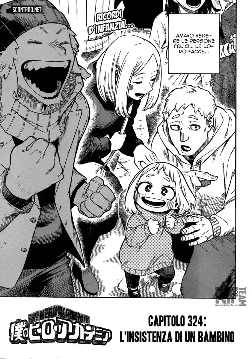 Boku no Hero Academia Capitolo 324 page 1