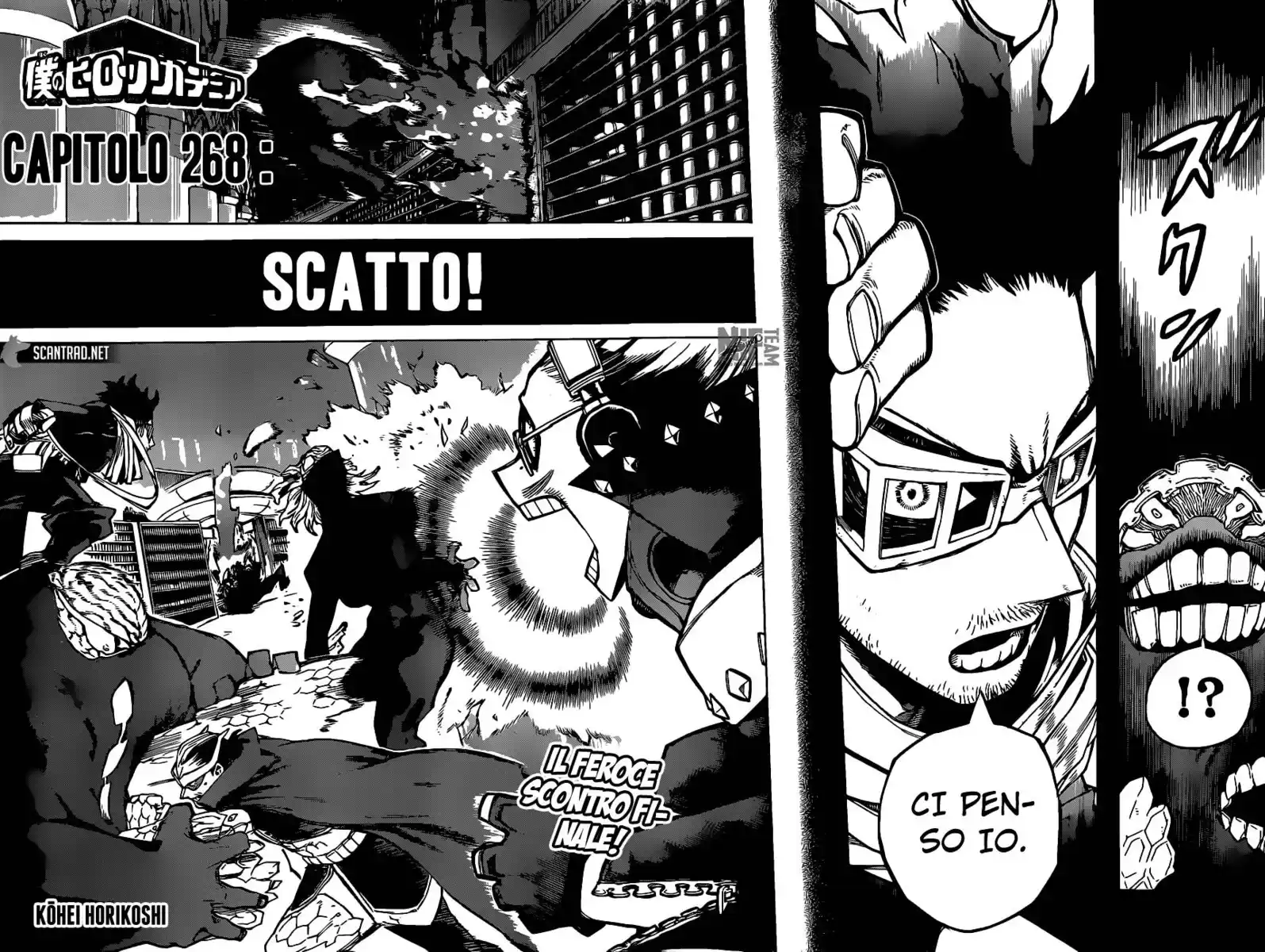 Boku no Hero Academia Capitolo 268 page 3